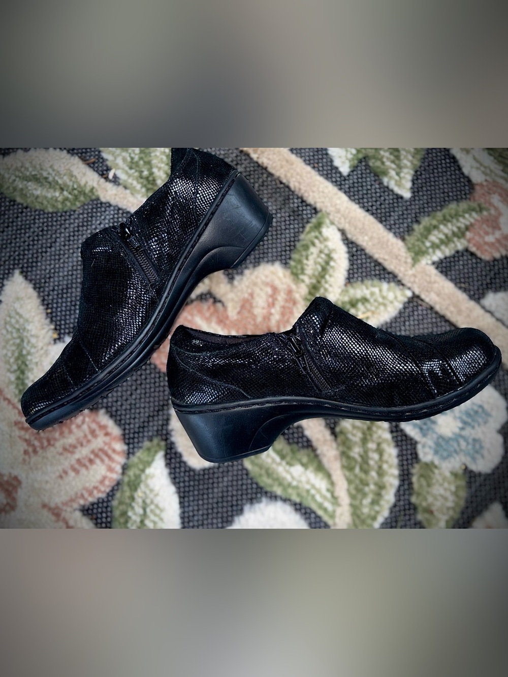 Clarks Collection Channing Ann Slip On Loafer | WMN BLK CLOG | 6.5